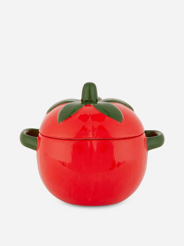la vajilla viral de primark con formas vegetales tiene cuencos, platos y piezas muy baratas y coloridas