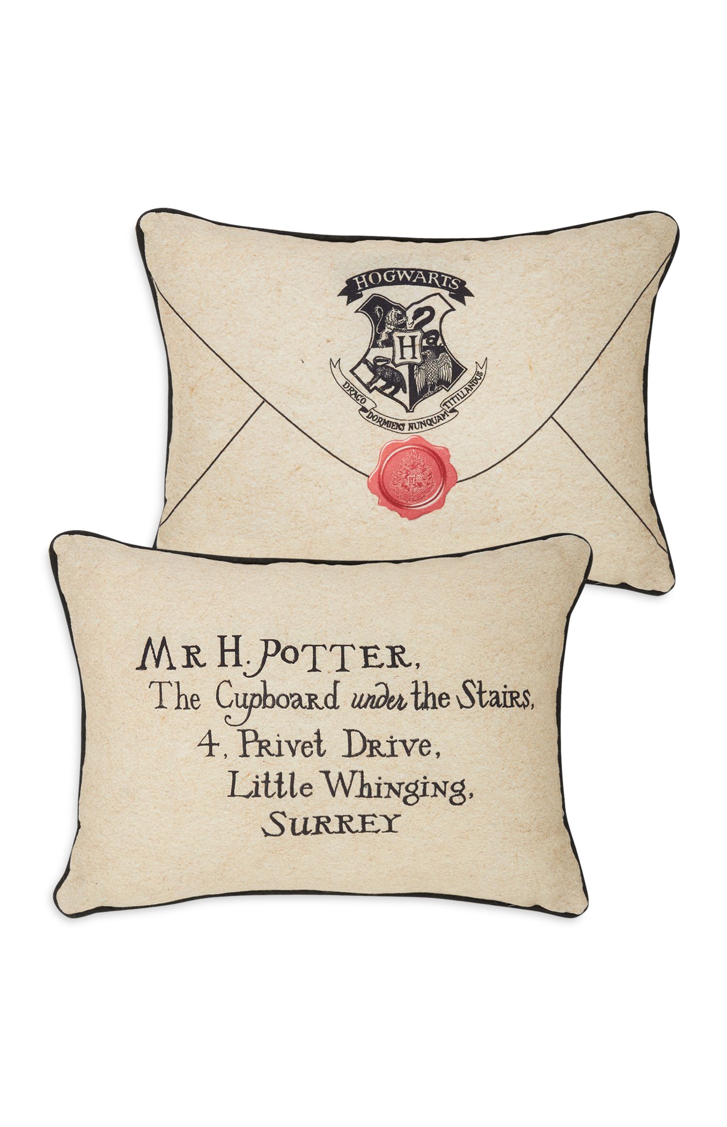 Harry potter shop pillow primark