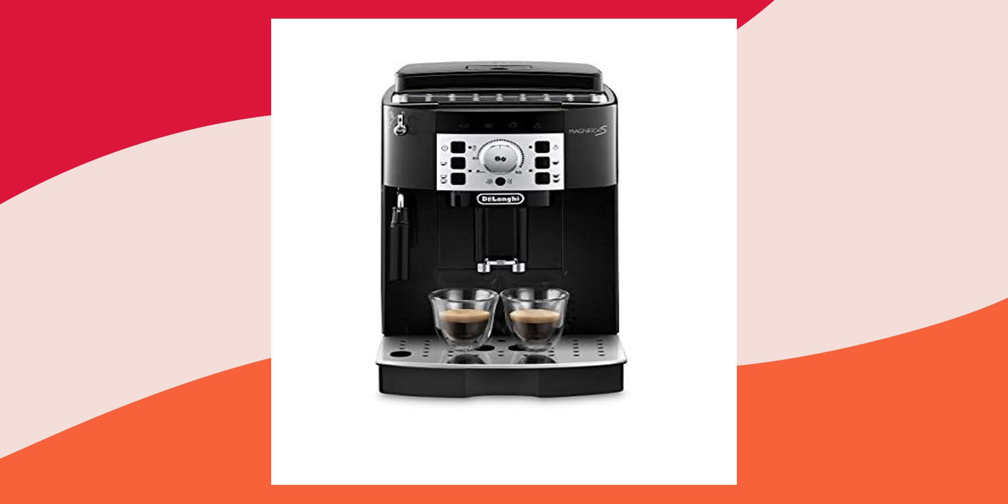 Machine à café expresso automatique DeLonghi Magnifica S ECAM22.140.B + Set  de 2 tasses Espresso –