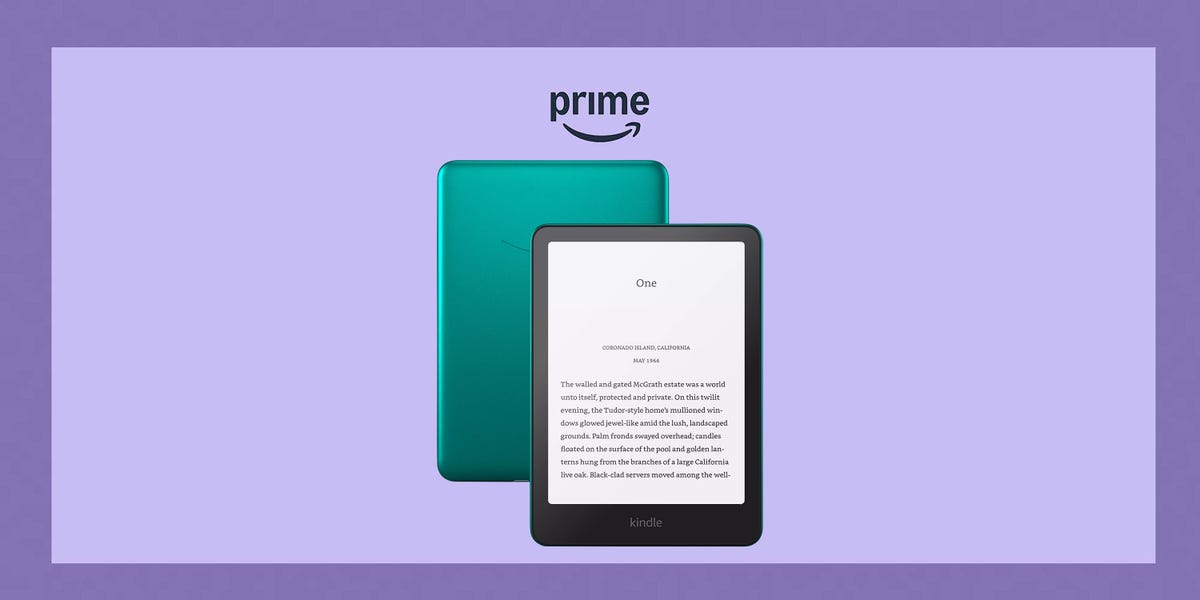 The Kindle Paperwhite is the perfect summer reading companion – and it’s 26% off for Prime Day!