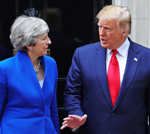 President Trump state visit to UK - Day Two