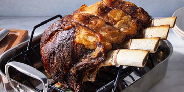 prime rib sliced with rosemary