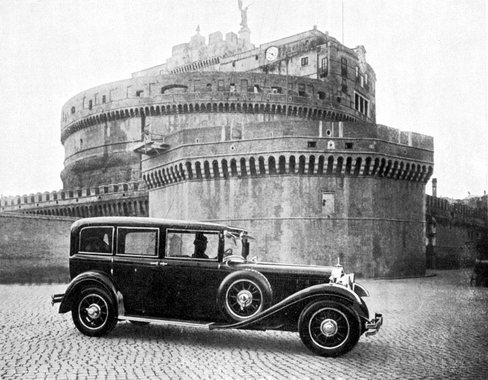 mercedes benz 460 nurburg 1930 papamovil
