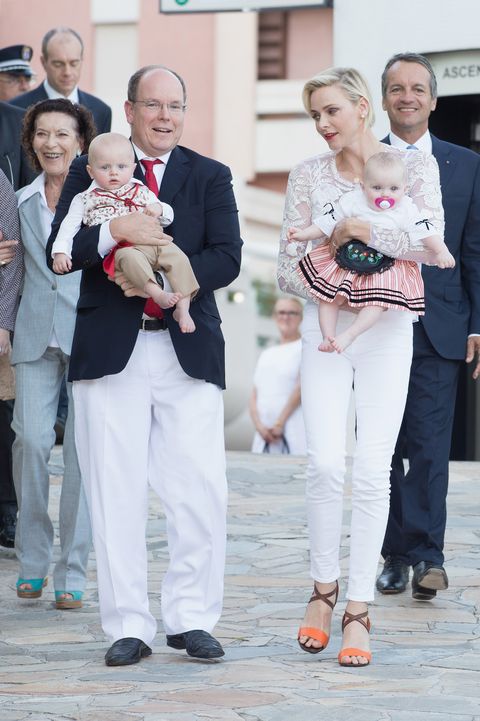 Prince Albert II and Princess Charlene Of Monaco Attend Traditional'Pique Nique Monegasque'