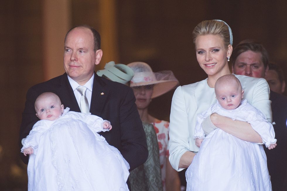 monaco baptism of the princely children at the monaco cathedral