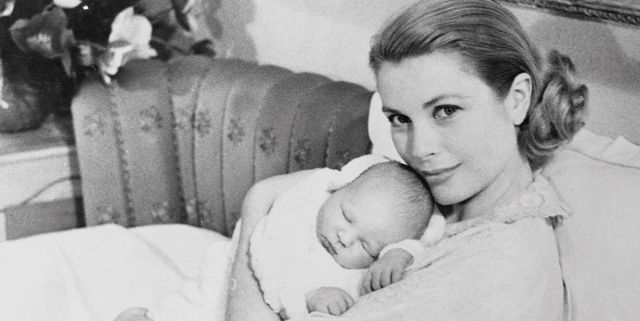 Princess Grace and Infant Son