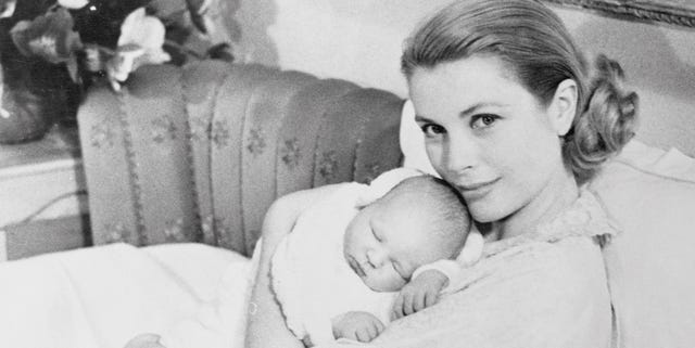 Princess Grace and Infant Son