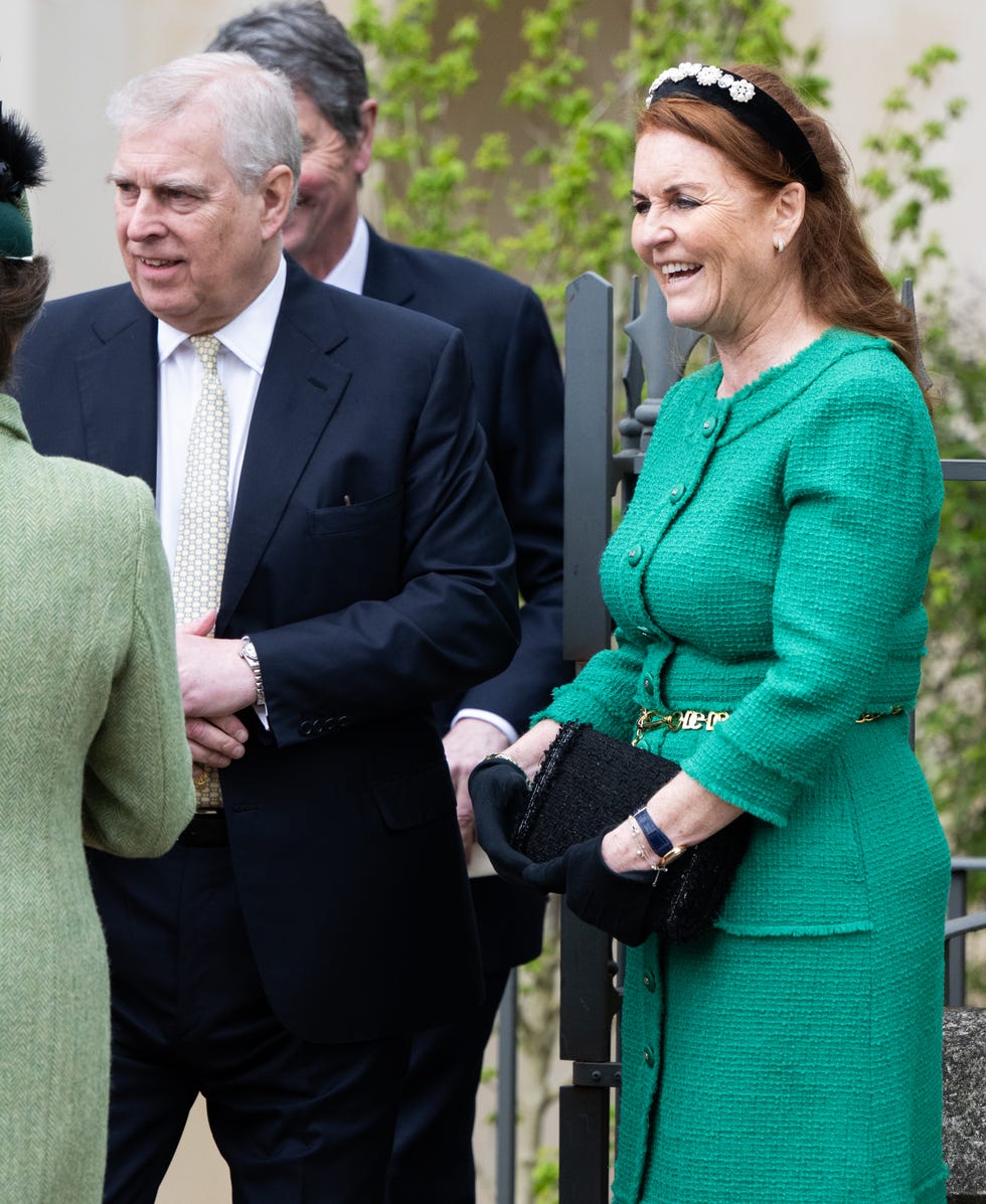 the royal family attend the 2024 easter service