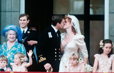 Prince Andrew and Sarah Ferguson at Their Wedding