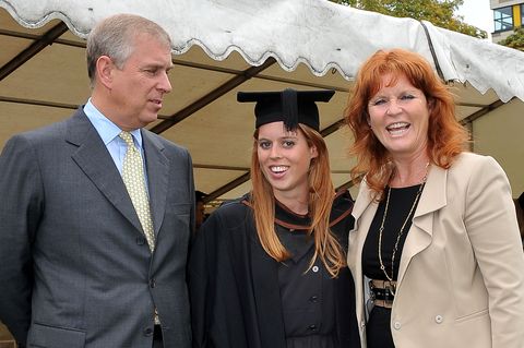 princess beatrice graduation ceremony at goldsmith's college london