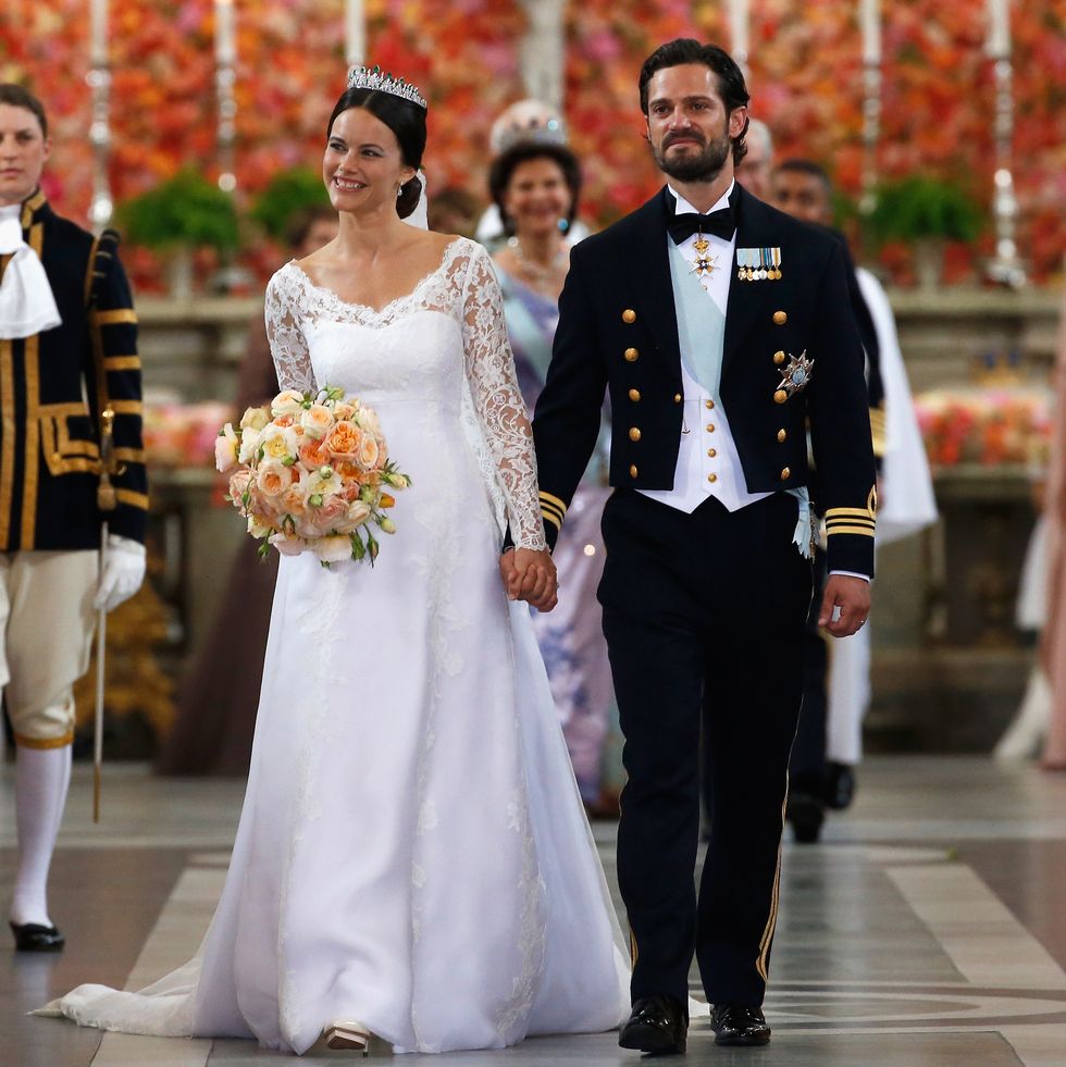 ceremony and arrivals wedding of prince carl philip of sweden and sofia hellqvist