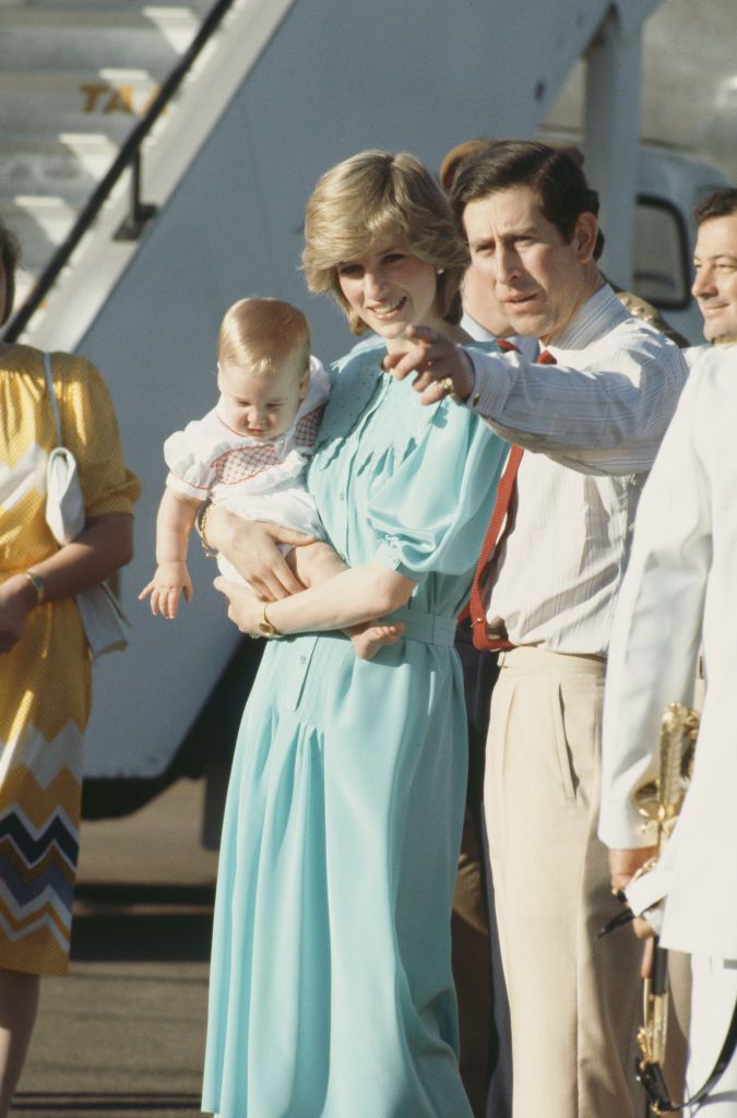 Charles And Diana In Alice Springs
