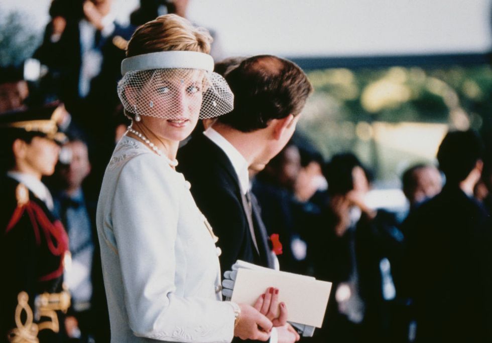 charles and diana in japan