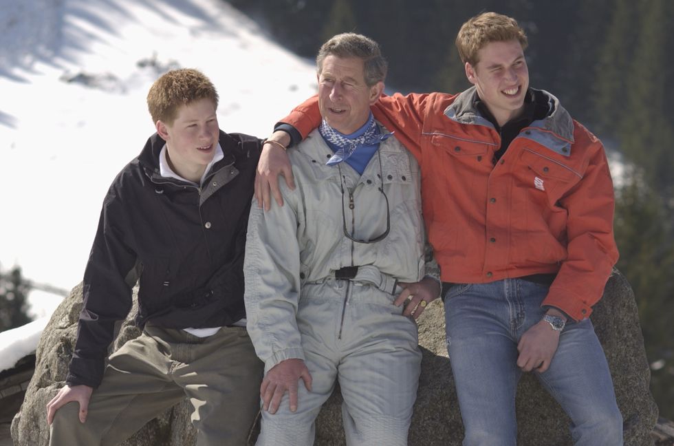 Royal Family On Ski Trip