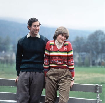prince charles and lady diana spencer vacationing at balmoral in may 1981 during their engagement