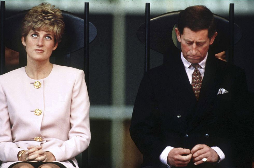 charles and diana unhappy
