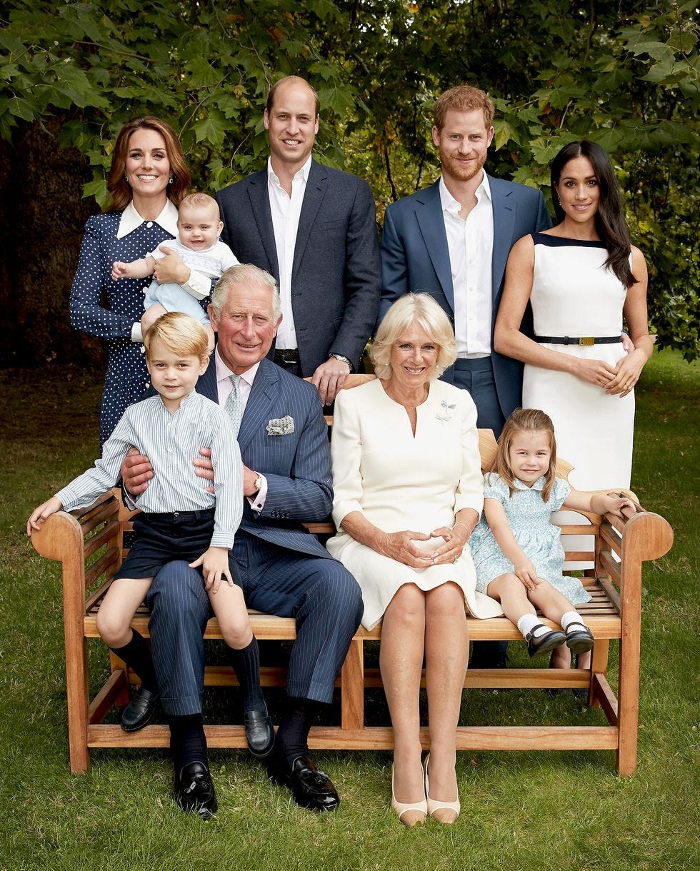 Prince Louis Poses for First Birthday Portraits Taken By Duchess Kate