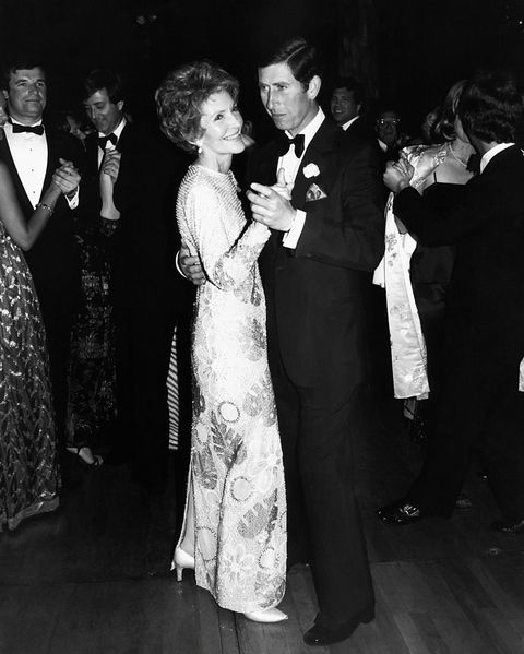 Prince Charles Dances With First Lady Nancy Reagan
