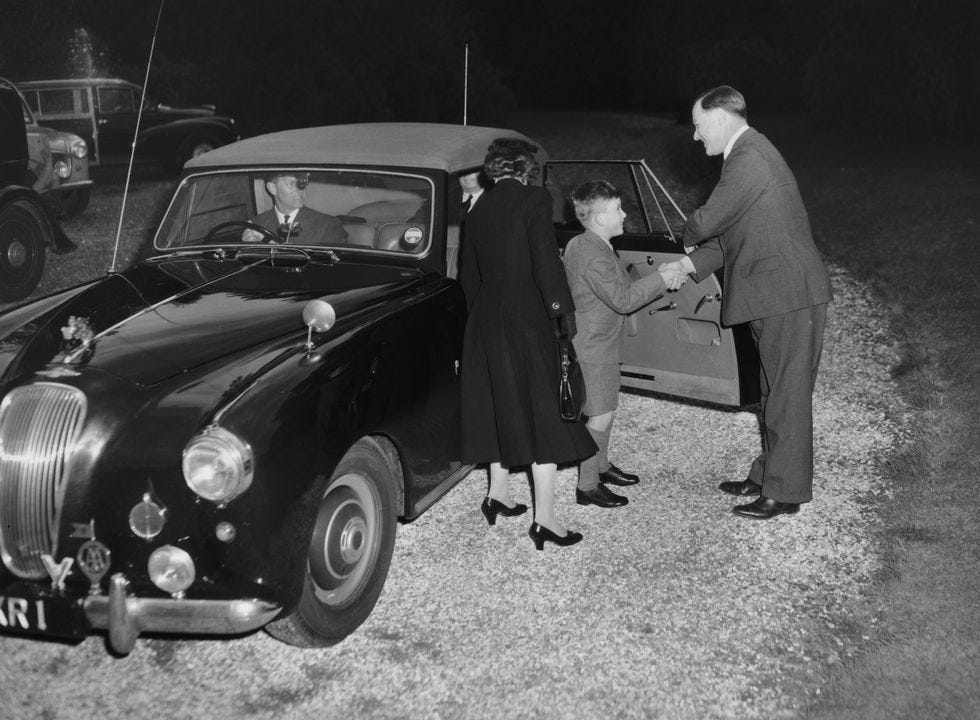 Prince Charles, school, first day