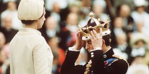 gbr queen elizabeth ii crowns prince charles, the prince of wales