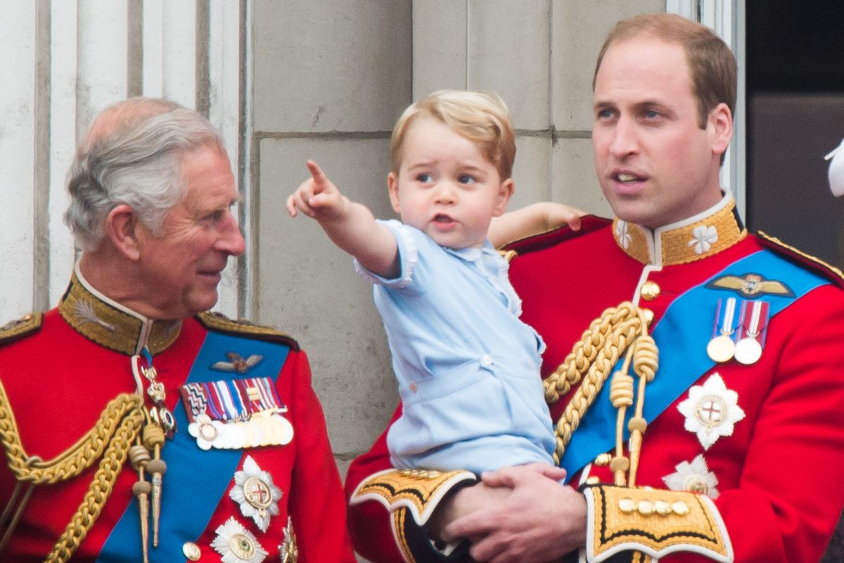Prince Charles Shares Unseen Picture of Him With Prince William and Prince George Together