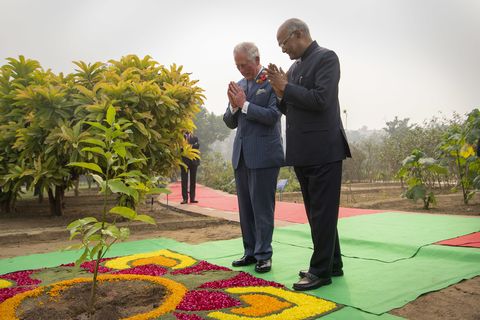 Royal visit to India - day one