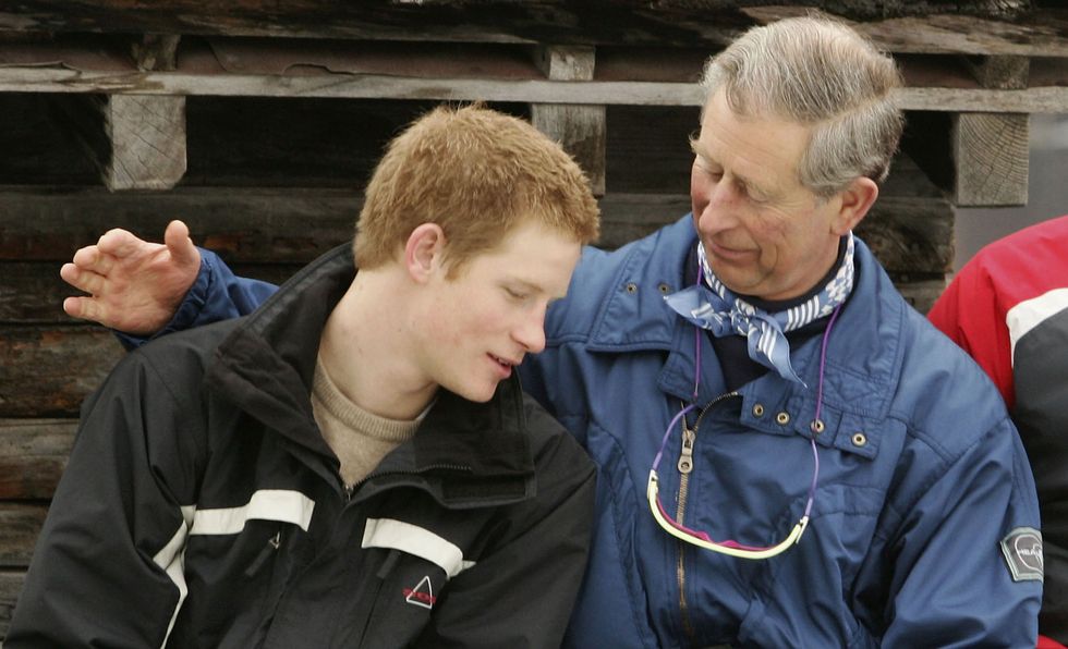 hrh prince of wales  family enjoy skiing holiday in klosters