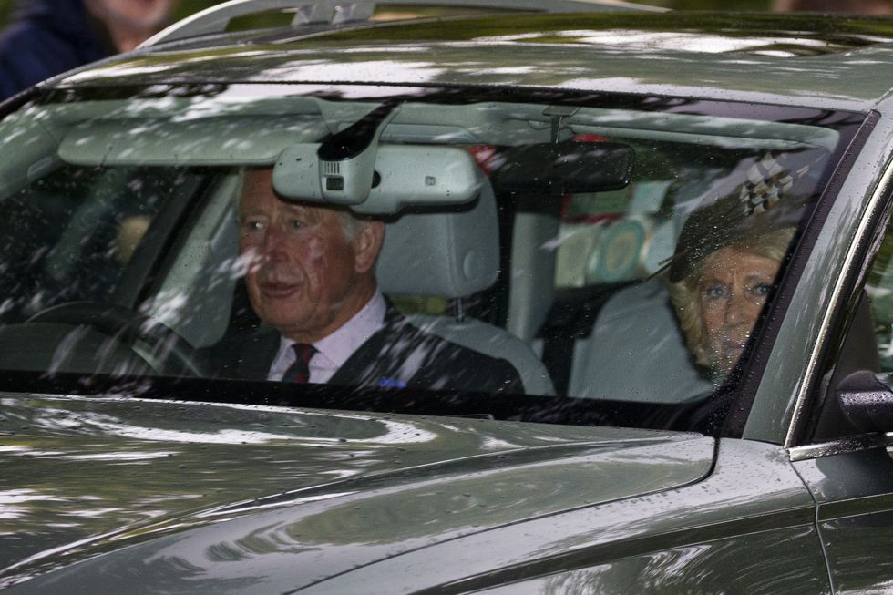 Royal Family Members Attend Crathie Church Near Balmoral