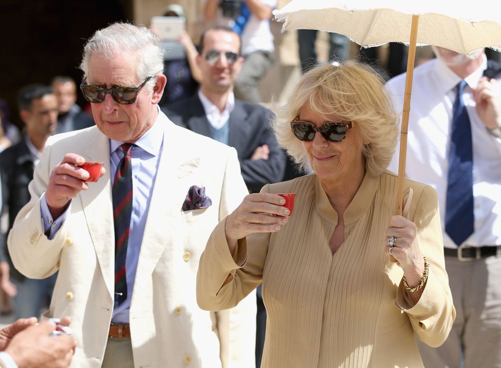 Prince Charles And The Duchess Of Cornwall Visit Jordan - Day 3