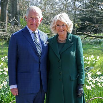 the prince of wales and duchess of cornwall attend the reopening of hillsborough castle  gardens