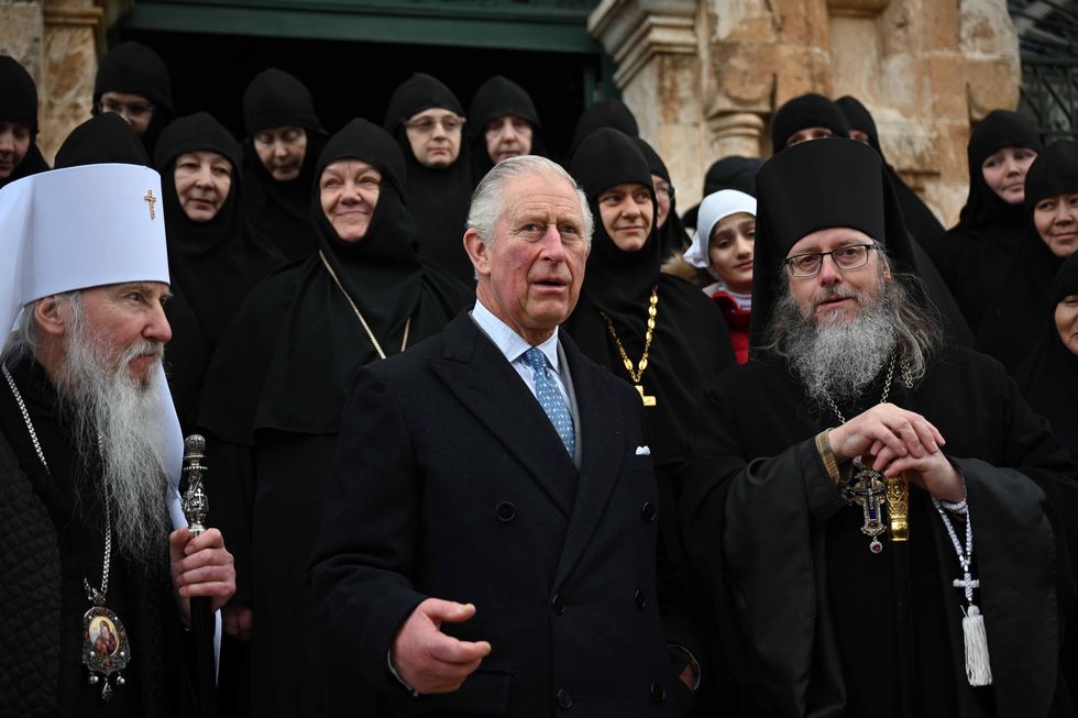 the prince of wales visits israel and the occupied palestinian territories
