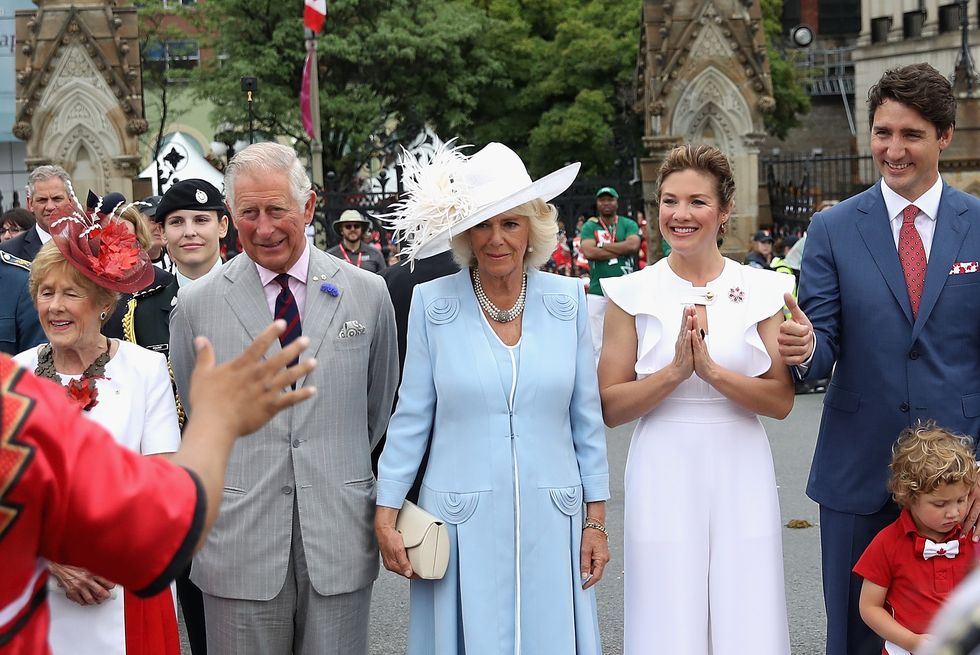 the prince of wales  duchess of cornwall visit canada day 3