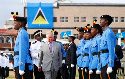 The Prince of Wales Visits Saint Lucia