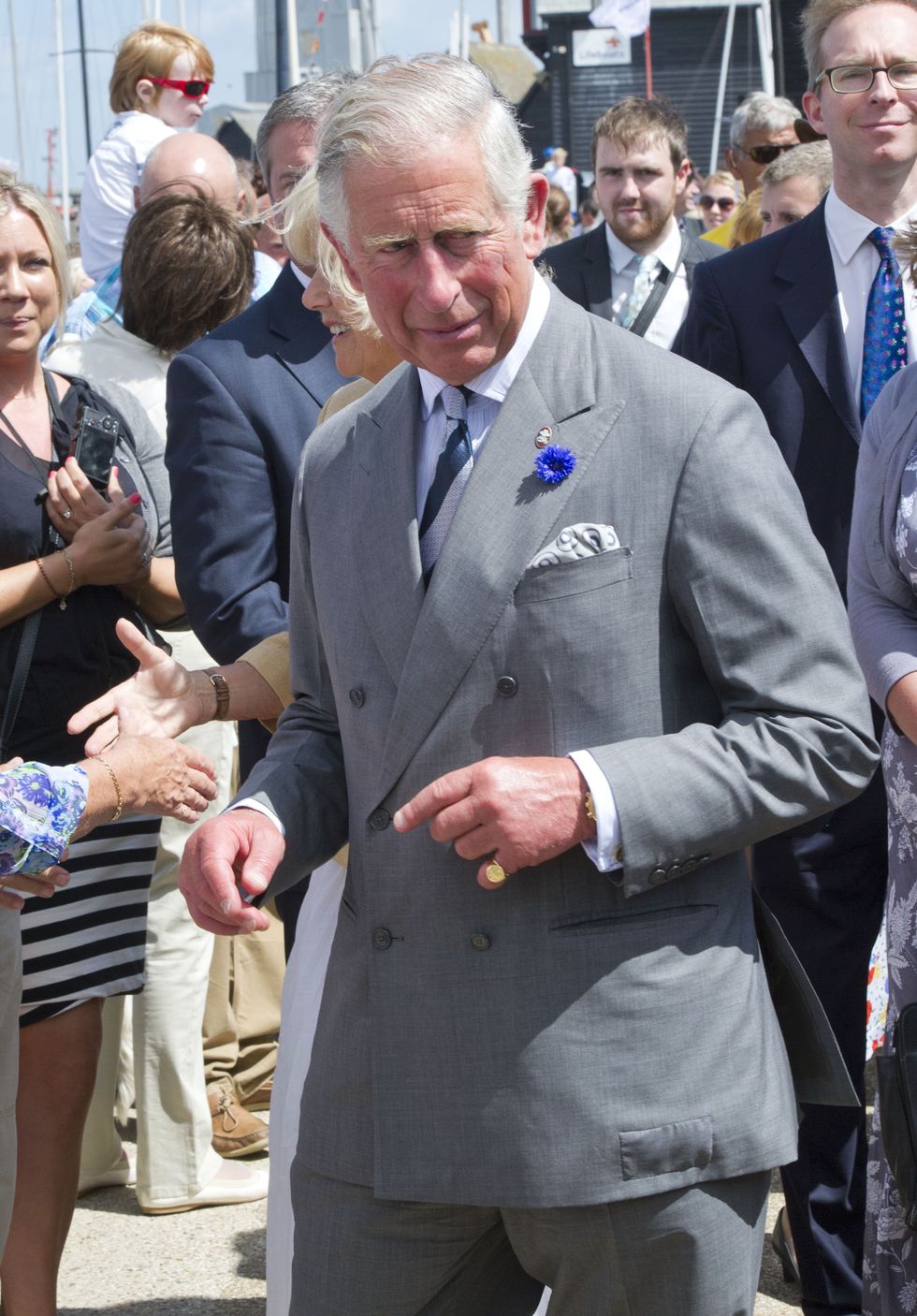 the prince of wales  duchess of cornwall visit kent