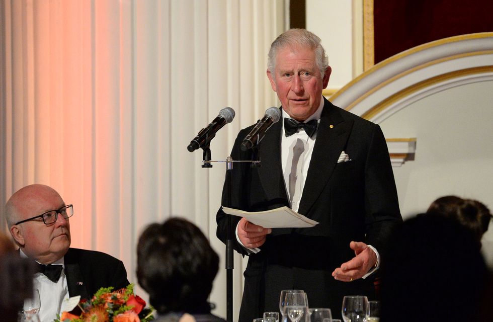 The Prince Of Wales Attends A Dinner In Aid Of The Australian Bushfire Relief And Recovery Effort