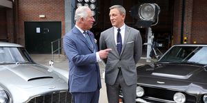 The Prince Of Wales Visits The James Bond Set