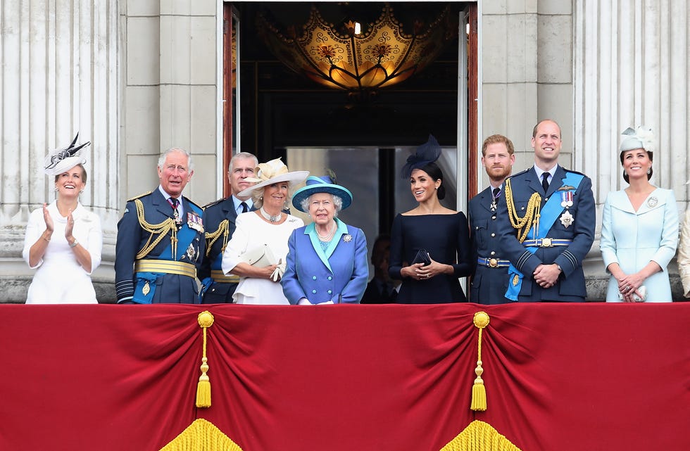 Members Of The Royal Family Attend Events To Mark The Centenary Of The RAF