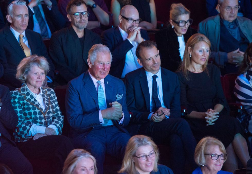 The Prince Of Wales Visits The Old Vic Theatre