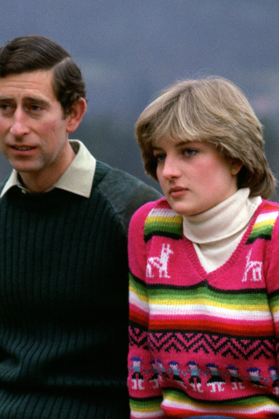 prince charles, prince of wales with his fiance lady diana s