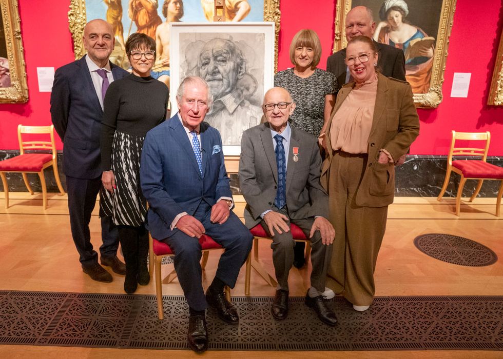 the prince of wales and the duchess of cornwall visit holocaust exhibition