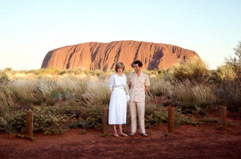 charles diana ayers rock