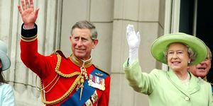 prince charles, the prince of wales and queen elizabeth ii attend the trooping of the colour ceremony