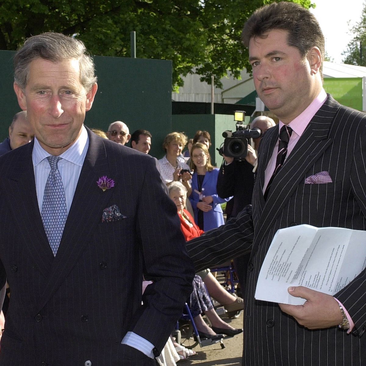 prince charles with his valet michael fawcett,