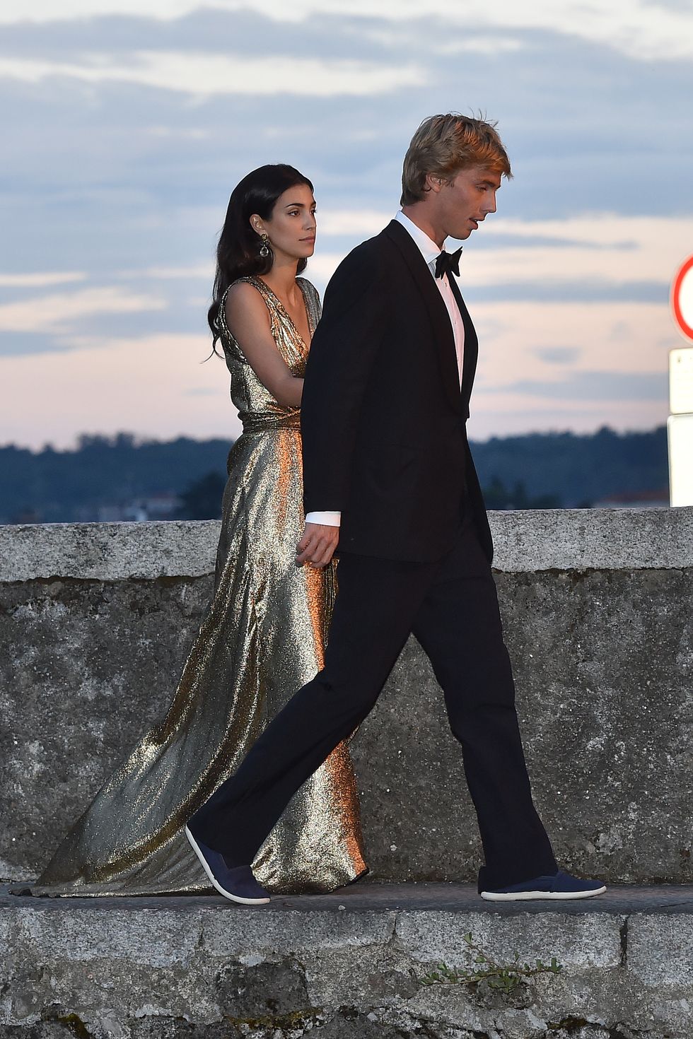 celebrity sightings during pierre casiraghi and beatrice borromeo wedding