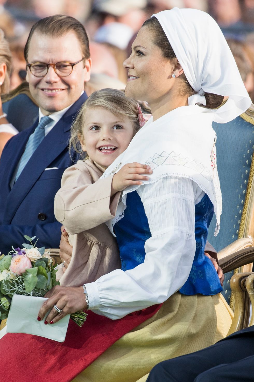 the crown princess victoria of sweden's 40th birthday celebrations in borgholm
