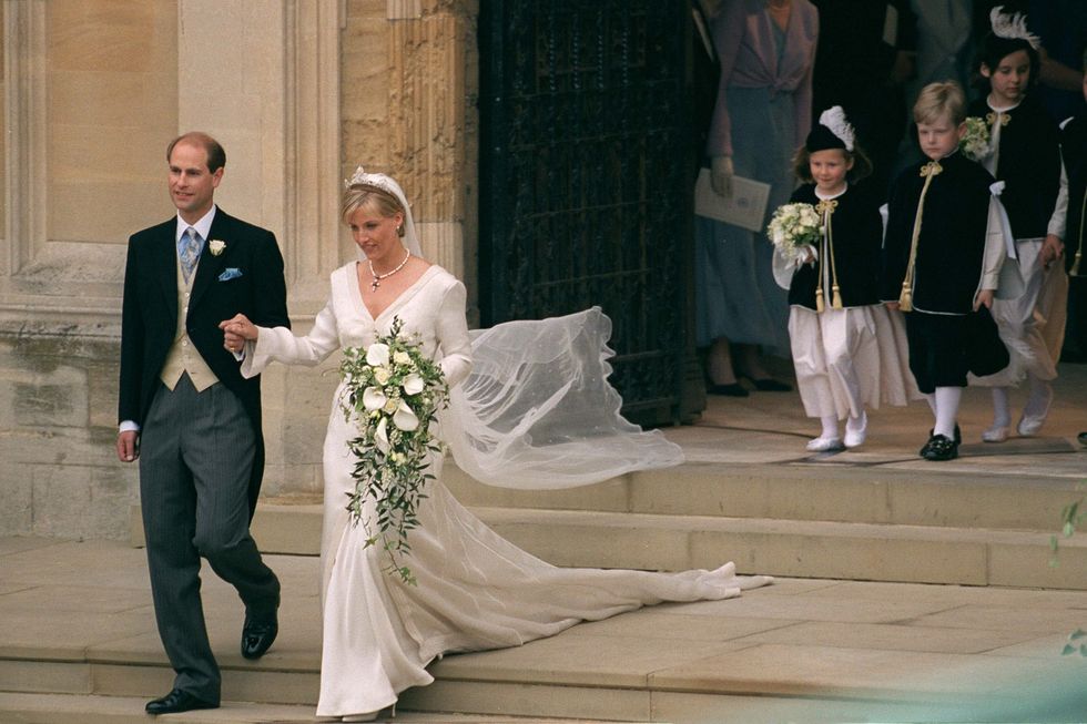 Prince Edward and Sophie Rhys Jones wedding