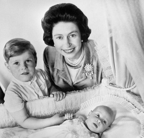 Royalty - The Queen with Prince Edward - Buckingham