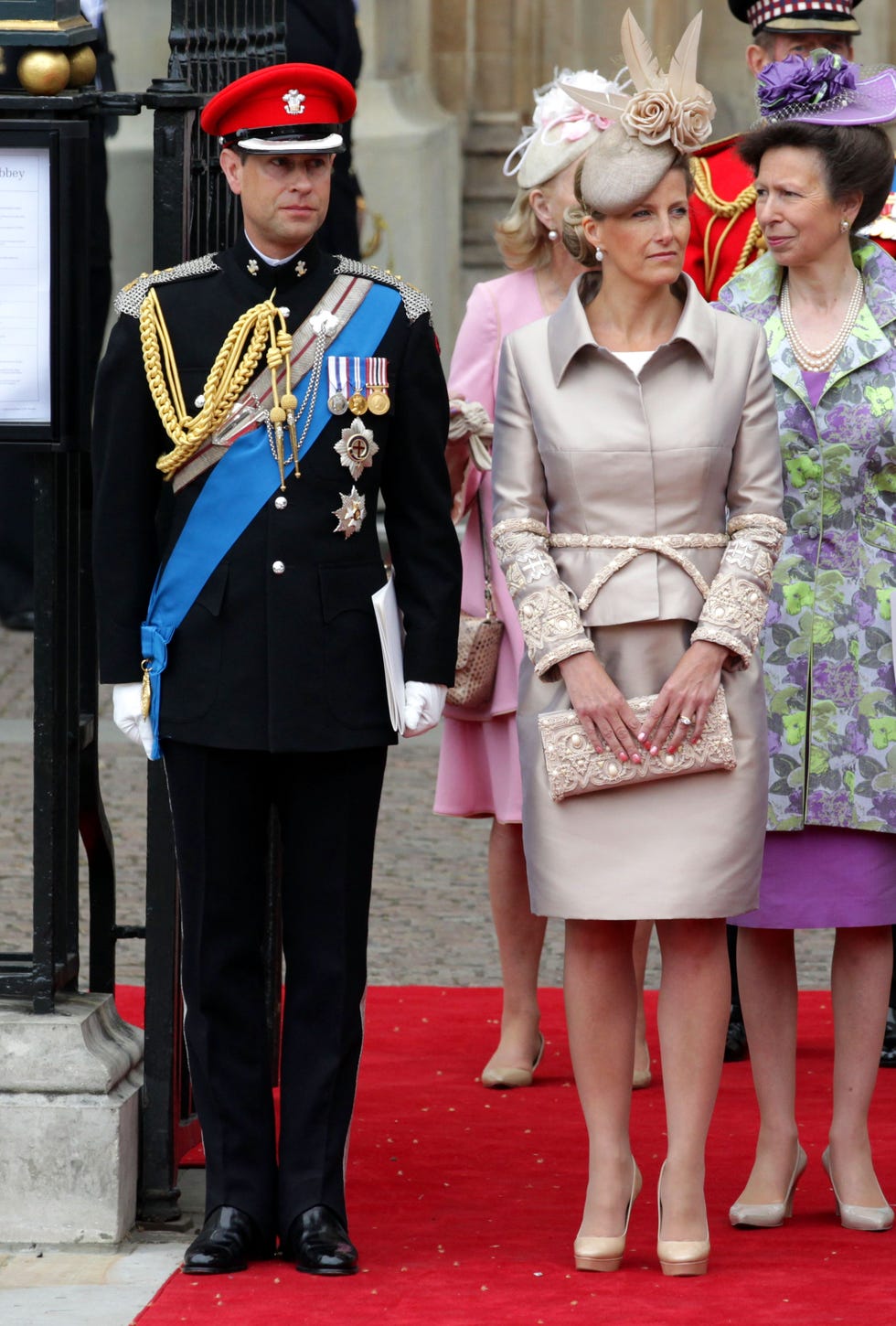 prince edward and sophie countess of wessex prince william kate middleton royal wedding 2011