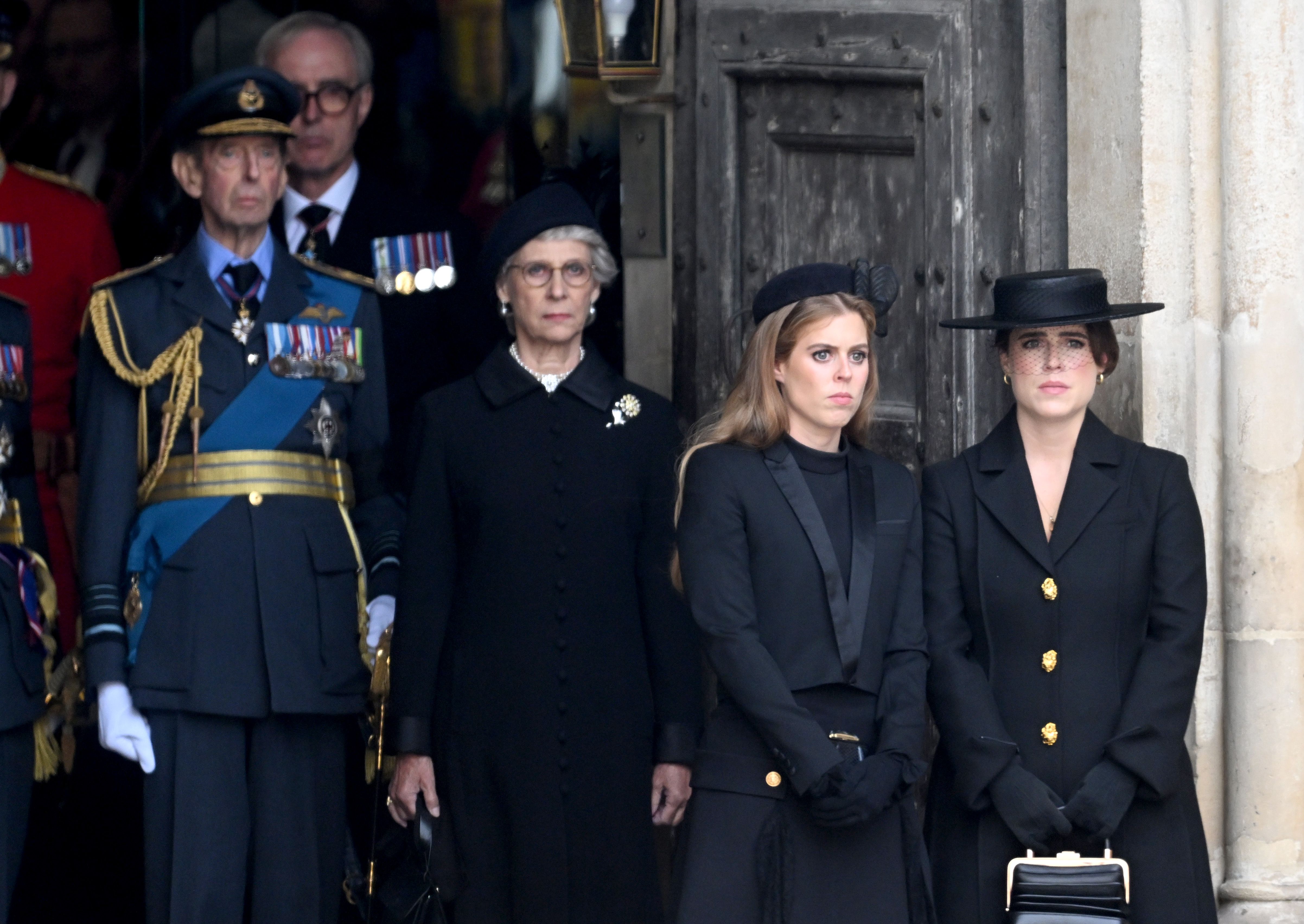 Princess Eugenie and Husband Arrive at Westminster Abbey to Honor