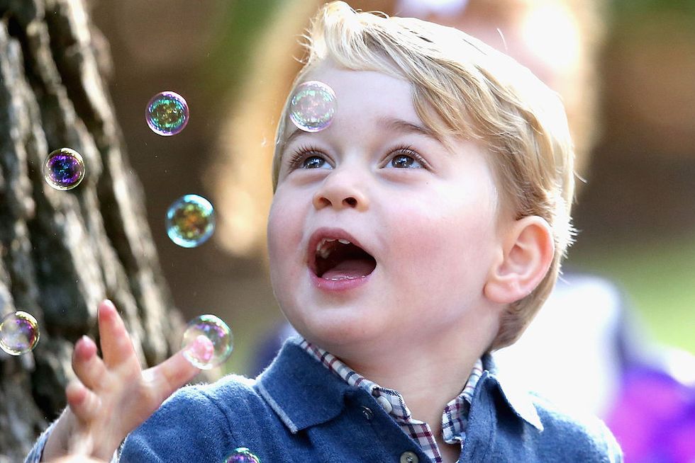 prince george bubbles photo